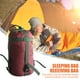 thumbnail image 3 of Btafrte Dormir para Acampar Bolsas Compresión Paquetes Almacenamiento Hamacas (rojo Vino), 3 of 8