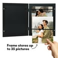 thumbnail image 6 of Americanflat 8x10 Picture Frame with Shatter-Resistant Glass Storage Quick Change Frames Holds Photos - Black, 6 of 8