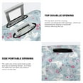 thumbnail image 4 of Bingfone Bunny And Flower Luggage Cover Washable Suitcase Cover Protector Anti-scratch Suitcase cover Fits 18-32 Inch Luggage, 4 of 8