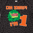thumbnail image 4 of Inktastic Oh Snap I'm 1 Cute Green Alligator Boys or Girls Baby Bodysuit, 4 of 5