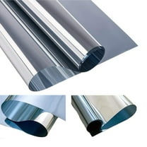 HHGBAD Heat Reflective Window Film, Sunscreen Insulation, Durable Adhesive, Easy Installation, Blocks UV Rays, Increases Interior Comfort, Suitable for Home Use