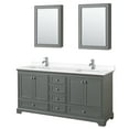 thumbnail image 5 of Wyndham Collection Wcs202072d-Vca-Med Deborah 72" Free Standing Double Basin Vanity Set -, 5 of 6