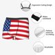 thumbnail image 3 of Balery America Flags3 Calzoncillos bóxer para hombre, ropa interior de algodón suave y transpirable con cinturilla de nailon-Medium, 3 of 5