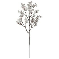 Artificial Flowers Decoration , FNGZ Babys Breath Artificial Flowers Fall Flowers Artificial for Vase Home Wedding Indoor Outdoor Table Decorations Decor (Silver)