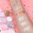 thumbnail image 2 of 6-color Shiny And Glitter Eye Makeup Patch Sequins Shadow Eye Eye Makeup, 2 of 7