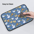 thumbnail image 5 of Pofeuu Chicken Family Print Laptop Carrying Case,13-15-Inch Laptop and Tablet, Sleek Design, Durable and Water-Repellent Fabric, Business Casual or School-, 5 of 8