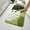 Rectangle C 17" x 29", variant on PABUBE Monstera Leaf Bathroom Rug, 24"x32", Cute Green Plush Bath Mat, Fluffy Soft & Absorbent, Non-Slip and Machine Washable Bath Rug for Bathroom Floor
