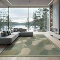 thumbnail image 2 of ODIKA 8'x10' Washable Area Rug Non-Shedding, Easy Care, Sage Throw Contemporary Freeform Blob Minimalist Frame Entryway for King Size Bedroom Under Bed, Master Suite, 2 of 7