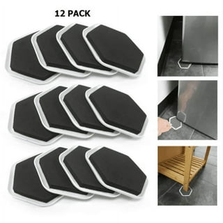 20 Pack Large Furniture Moving Sliders Pads Carpet Felt Gliders Feet Movers