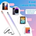 thumbnail image 2 of Universal Stylus Pen for Touchscreen, 2-in-1 Stylus Pen High Sensitivity & Precision Suitable for All Smartphones Tablet Touch Screens, 2 of 11