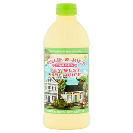 (2 Pack) Nellie & Joe's The Original Famous Key West Lime Juice, 16 fl (Best Way To Juice A Lime)