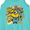 thumbnail image 2 of Despicable Me Minions - Banana Stickers - Toddler & Youth Girls A-line Dress, 2 of 4