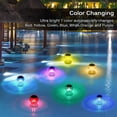 thumbnail image 3 of Muyoka Luz solar flotante para piscina IP44, impermeable, con energía solar, globo luminoso, luces nocturnas, LED, bola luminosa, decoración para piscinas, estanque, fuente, jardín, fiesta, bañera, de Muyoka Hogar, 3 of 7