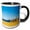 Black/White, variant on 3drose, Cyprus, Karpas Peninsula, Ayios Thyrsos Church - Eu12 Apa0054 - Aldo Pavan, 11oz Magic Transforming Mug