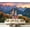 Color 1, variant on Wall Mural Peel and Stick Serene Mountain Lake Island Church Green Landscape Self-Adhesive Wallpaper Removable Wall Decal Wall Sticker Home Decor for Living Room Bedroom 69"x96"