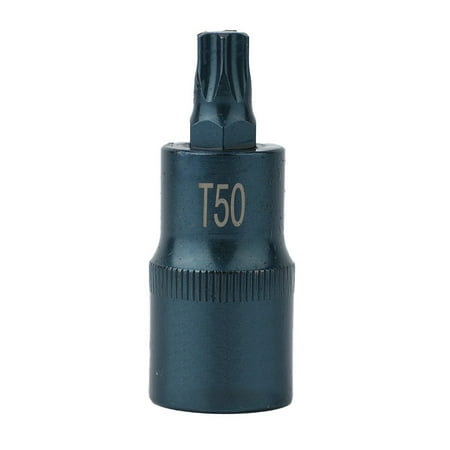 

Torx Screwdriver Bit Tool 1/2inch Socket Bits Adapter T50 Adapter Hand Tool