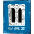 thumbnail image 5 of Metaverse Michael Mullan 'Iconic NYC' Canvas Art (Set of 3), 5 of 5