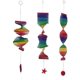 thumbnail image 1 of Juego de 3 turbinas eólicas colgantes móviles Rainbow Bamboo (S, M, L) Sailing Electrónica, 1 of 4