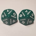 thumbnail image 2 of Oversized Large Poison Spindown d10 Compatible with Magic: The Gathering (2 Pack), 2 of 4