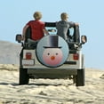 thumbnail image 6 of Cute Snowman Spare Tire Cover Happy Winter Holiday Wheel Tire Cover Waterproof Sun Protection Universal Fit for Trailer SUV Truck Camper Travel Trailers Accessories 13inch, 6 of 8