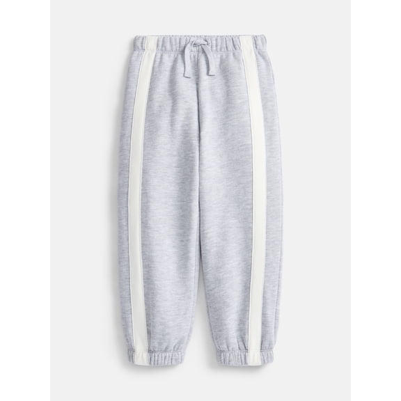 Wonder Nation Toddler Boys Striped Trim Jogger Sweatpants, Sizes 12M-5T