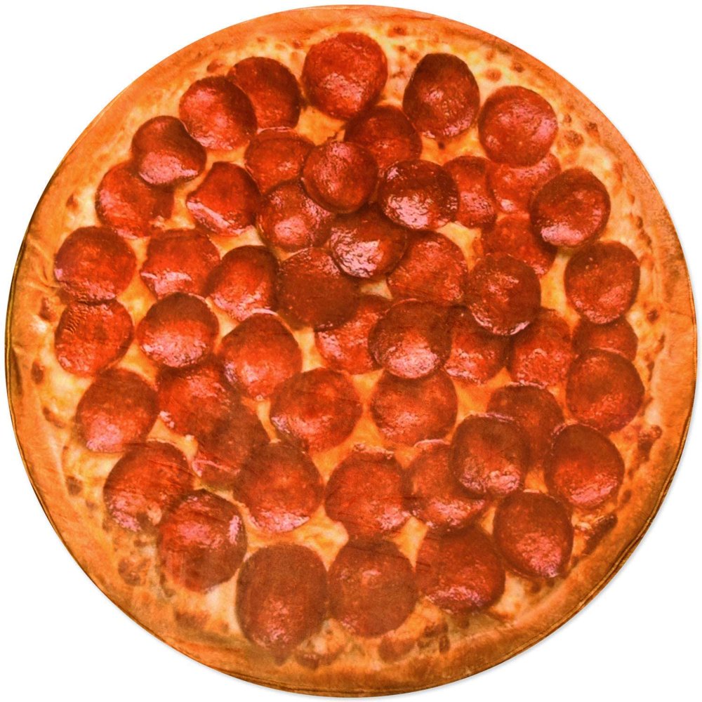 CASOFU Burritos Blanket, Salami Blanket, Giant Pizza Throw Blanket