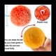 thumbnail image 2 of 160 Piezas Pom Pom Set Fluffy Pom Pom Balls Dorado Key Ring Faux Fur Pom Pom para Proyectos de Bricolaje, Color Aleatorio, 2 of 5