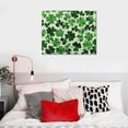 thumbnail image 5 of Awypu  Irish Clover Shamrock Painting St. Patrick's Day Canvas Wall Art For Home/Office/Living Room/Bedroom Artwork Decor, 5 of 6