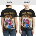 thumbnail image 3 of Rod Wave Teen T-Shirt Crewneck Short Sleeve Double-Sided Print Summer Tee Shirts Top For Youth Boys Girls Children Large, 3 of 7
