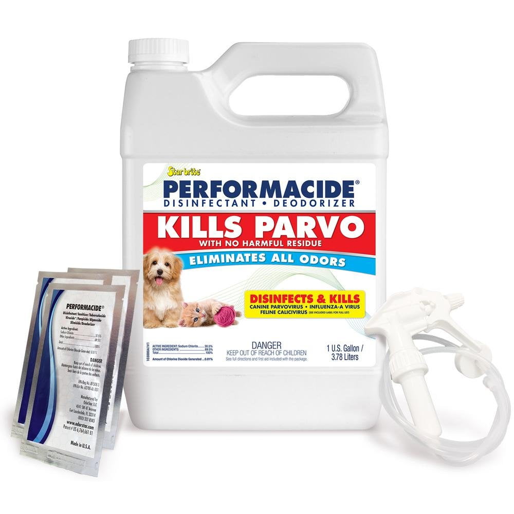 STAR BRITE Performacide Kills Parvo 3 Pack Gallon Kit (103000