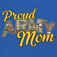thumbnail image 3 of Proud Army Mom Women's V-Neck T-shirt US Military Family Pride Veteran Patriotic Armed Forces Mother's Day Licensed Tee, 3 of 7