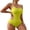 Yellow, variant on Shapewear for Women Side Cutout Seamless Bodysuit Tummy Control Body Shaper Snatched Waist Butt Lifter Sculpting Full Body Suit
