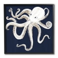 thumbnail image 4 of Stupell Industries Whimsical Nautical Octopus Illustration over Navy Blue,12 x 12,Designed by Gina Ritter, 4 of 5