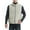 White, variant on Mens Jackets Solid Color Fleece Vest Zip-Pocketed Warm Fleece-Lined Stand-Collar Sleeveless Casual Sports Mens Jacket for Outdoor Daily