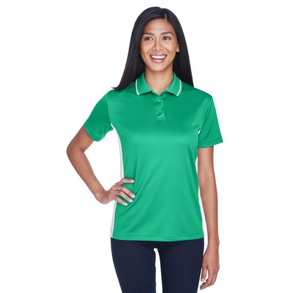 UltraClub Ladies' Cool & Dry Sport Two-Tone Polo - 8406L