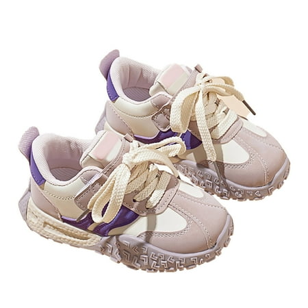 

Quealent Unisex Baby Shoes Boys Girls Sole Toddler Sneaker (Pink 6 Years)