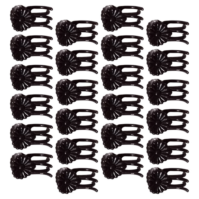 unbranded 100Ud Sujetadores Para Plantas Clips Para Injertos Duraderos Color Marrón Oscuro