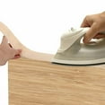 thumbnail image 4 of 2 Inch x 50 Feet Roll Wood Veneer Edge Banding, Preglued Birch Plywood Edging Iron on with Hot Melt Adhesive, Flexible Wood Tape Sanded to Perfection for Furniture Restoration$$Tools & Hardware Other, 4 of 7