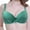 Green, variant on Fatuov Wireless Bras for Women Plus Size Full Coverage Spaghetti Straps Push-Up Bralettes for Workout Sexy Breathable Summer Bras 44B, Beige