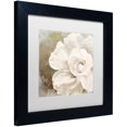thumbnail image 2 of Trademark Fine Art "Petals Impasto II" Canvas Art by Color Bakery White Matte, Black Frame, 2 of 4