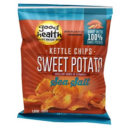 Good Health Natural Foods Kettle Chips, Sea Salt Sweet Potato, 30 - 1 oz