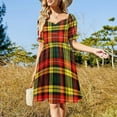 thumbnail image 4 of Buchanan Tartan Dress Evening dresses women's summer jumpsuit woman dress, 4 of 7