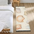 thumbnail image 3 of Yayeee Runner Rug for Bedroom 2'x6' Machine Washable Hallway Non Slip Mat, Beige Seashell, 3 of 8
