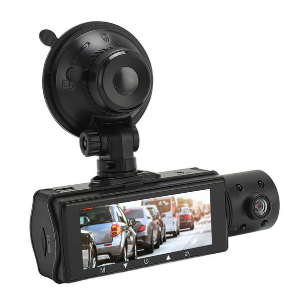 Dashcam Trasero Delantero, 1080p Hd Grabación de Grabación de la Visón Nocturna Cámara Detección de Movimiento de la Grabadora del Tablero Para El Vehículo