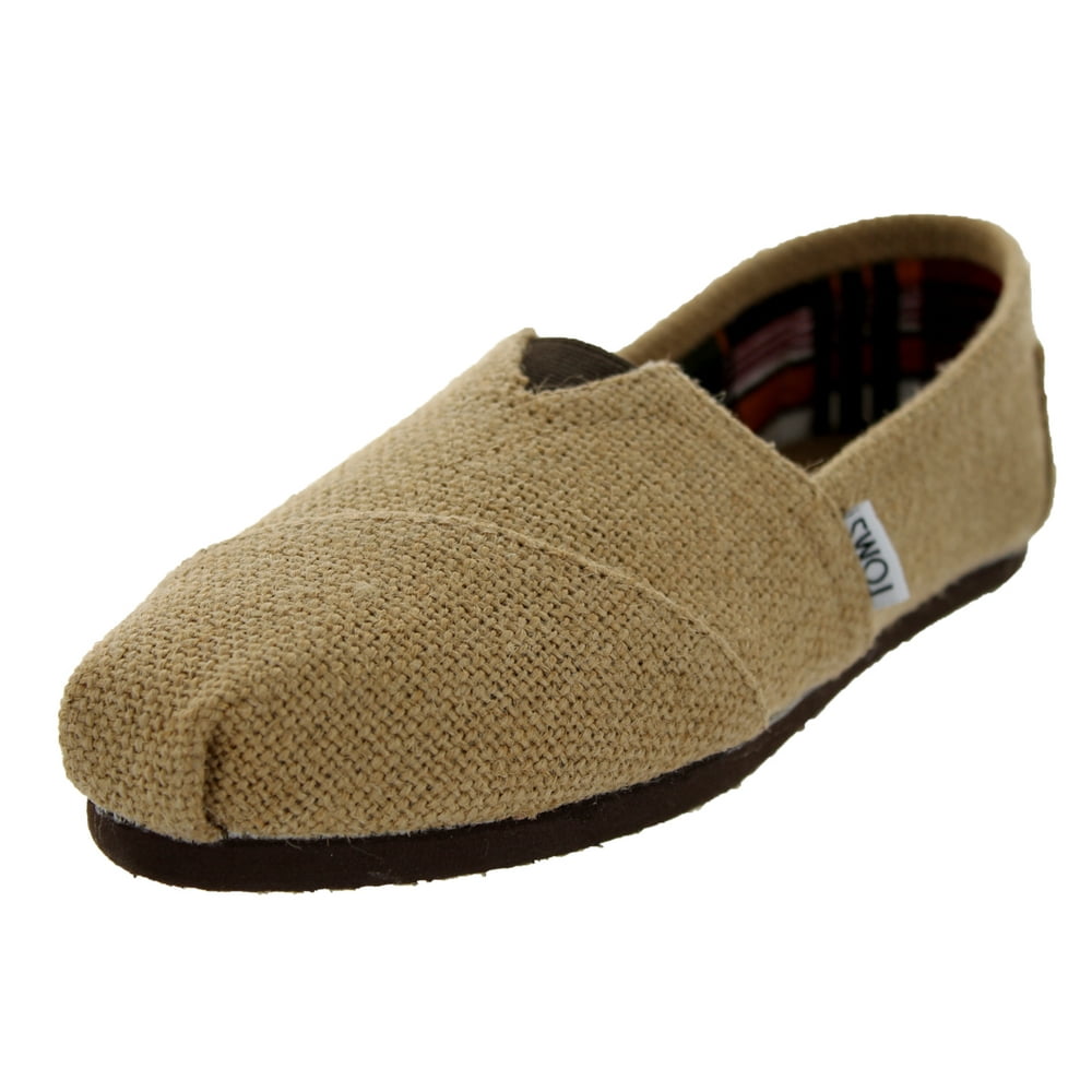 TOMS - Toms Women's Natural Burlap Classics Casual Shoe - Walmart.com ...