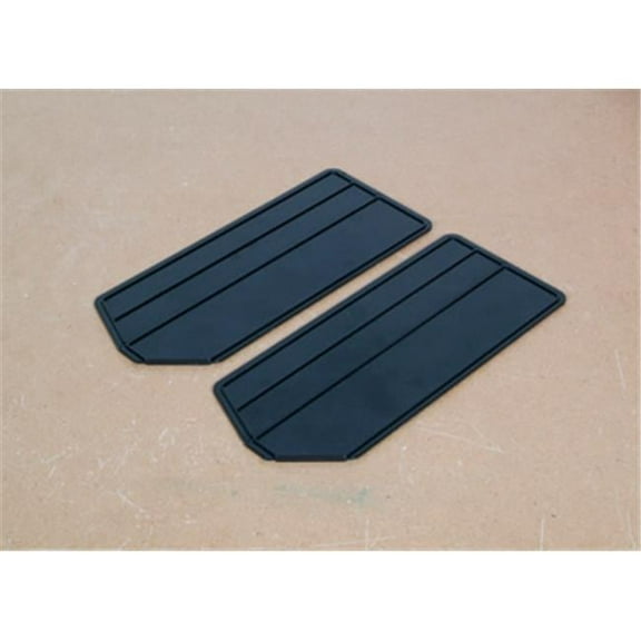 Triton Products  10.75 In. L x 4.63 In. W x .88 In. H ABS Plastic Black Bin Dividers for 3-235 Bins  6 Pack