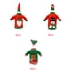 thumbnail image 3 of Injueey Navidad suéter botella de vino cubierta bordado botella de champán suéter sombrero conjunto decoraciones de fiesta Herramientas y accesorios para hornear 1 24*12cm Injueey  JJ25920-01B, 3 of 6