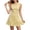Yellow, variant on Lenpel Wedding Guest Dresses for Women Formal Summer Boat Neck Sleeveless Tank Dresses Fashion Floral Embroidered Outfits