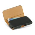 thumbnail image 3 of Dreamwireless Luxmo Horizontal Universal Leather Case Pouch (6") - Black, 3 of 3