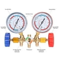 thumbnail image 2 of Nishore Refrigerant Gauge,Way Freon Set 3 Way Freon R12 R22 R502 R22 R502 With Set R134a R12 R134a R12 R22 Couplers And Adapter Zroven Dsfen Huiop Car Siuke, 2 of 7